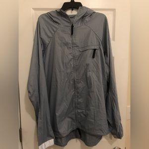 Nike SB Windbreaker with Hood, size XXL, Grey